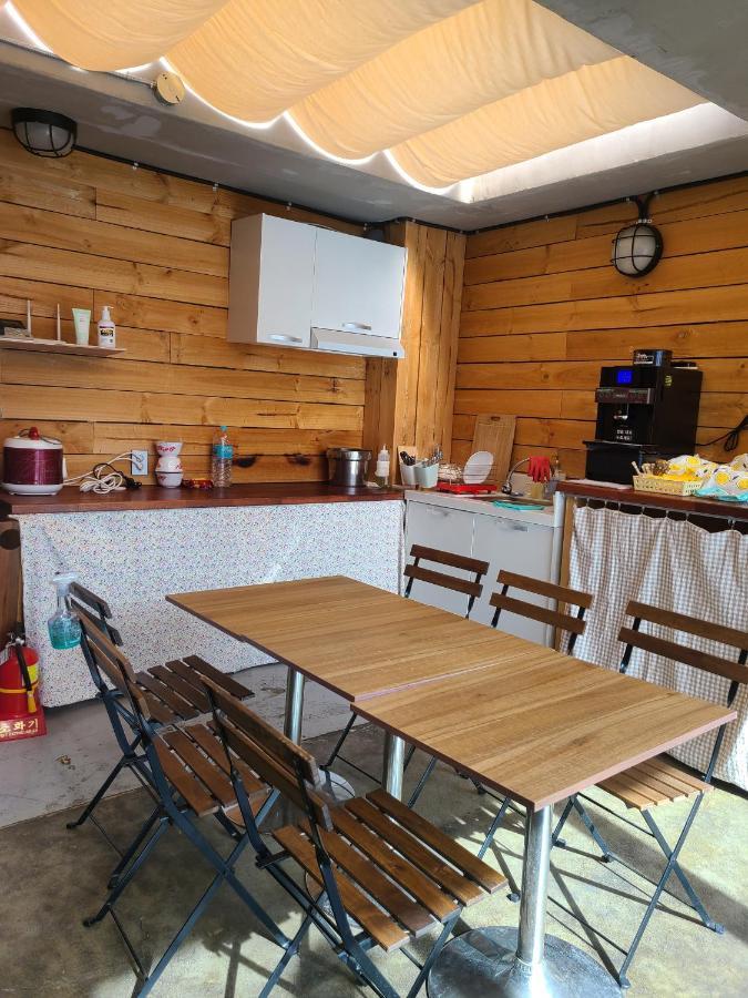 جيوجي Jinwoo Prestige Hotel المظهر الخارجي الصورة